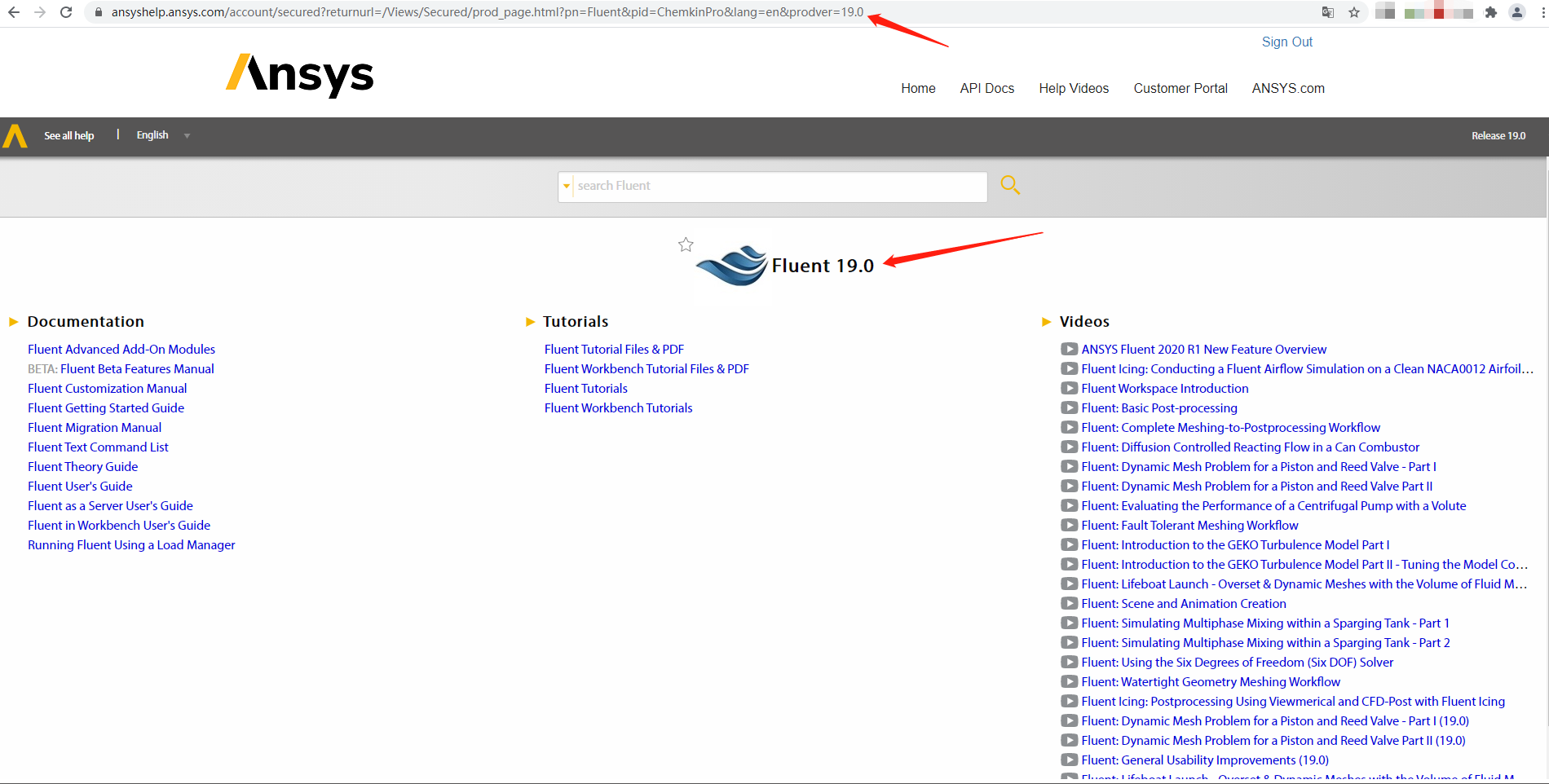 关于如何下载Ansys官方帮助文档的说明